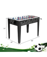 48" Competition Sized Home Recreation Wooden Foosball Table