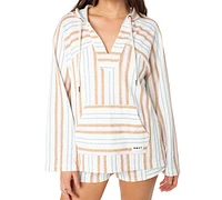 Roxy Juniors' Wild and Free Poncho Hoodie
