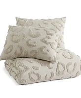 Peri Home Chenille Leopard -Pc. Duvet Cover Set