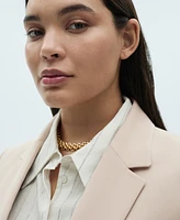 Mango Women's Fitted Suit Jacket