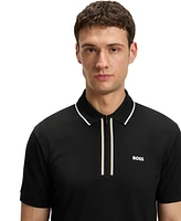 Boss by Hugo Men's Quick-Dry Stretch Cotton Slim-Fit Polo Shirt