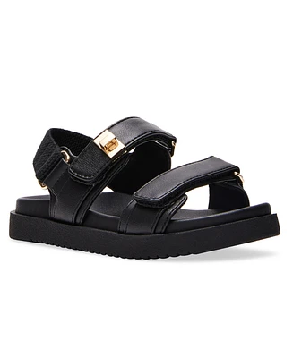 Steve Madden Little and Big Girls T-Mona Footbed Sandals