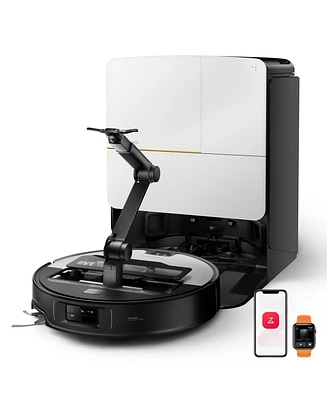 Roborock - Saros Z70 Robot Vacuum & Mop, OmniGrip Arm, 22,000Pa Suction, 3.14" Ultra Slim, Obstacle Avoidance, AdaptiLift Chassis