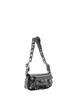 Pre-Owned Balenciaga Xs Le Cagole Giant Studs Sling Bag Leather