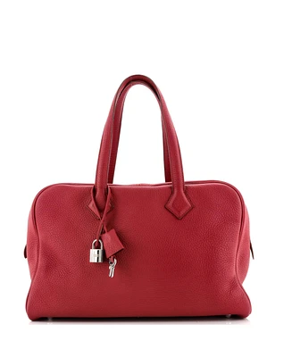 Pre-Owned Hermes 35 Victoria Ii Bag Clemence