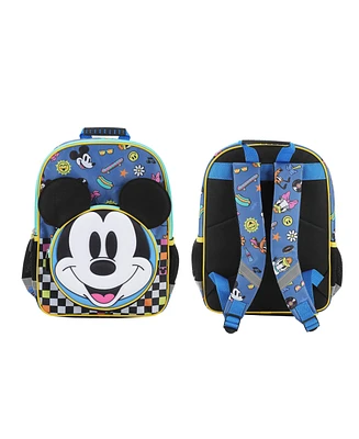 Disney Mickey Mouse 16” Kid's Backpack For School And Travel