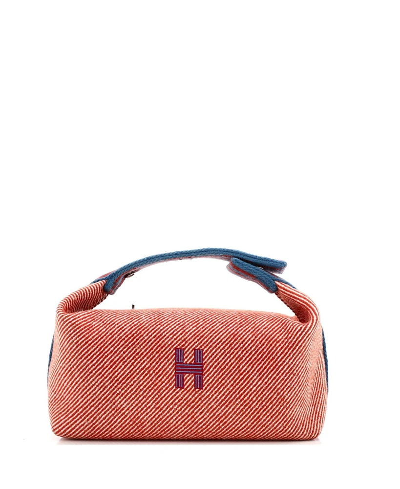 Pre-Owned Hermes Pm Bride-a-Brac Travel Case Wool