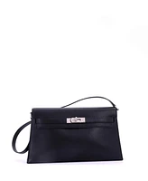Pre-Owned Hermes Kelly Elan Shoulder Bag Chevre Chamkila