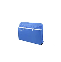 L.a. Baby Full Size Metal Holiday Folding Crib