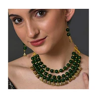 Sohi Bead-Layered Jewellery Set