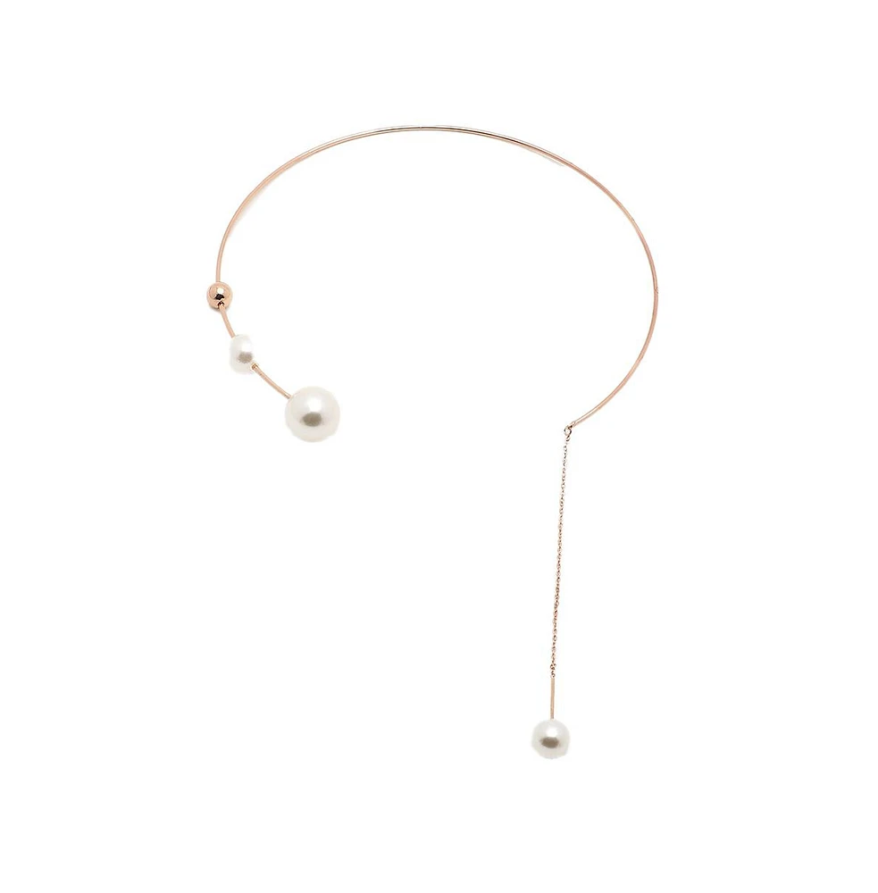 Sohi Pellet Lariat Necklace