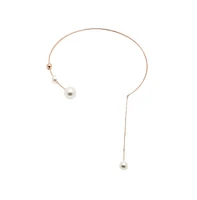 Sohi Pellet Lariat Necklace