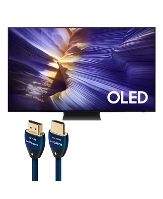Samsung S90F 77 Inch 4K Oled Smart Tv with AudioQuest Sky 3m Hdmi Cable