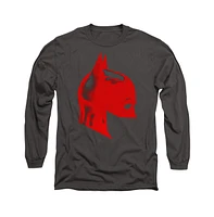 Batman Men's The Face Mask Long Sleeve Adult Tee / T-Shirt