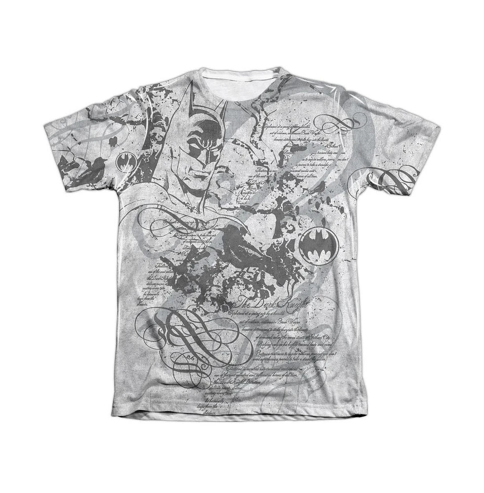 Batman Men's Tale Of The Dark Knight Adult 65/35 Poly/Cotton Short Sleeve Tee / T-Shirt