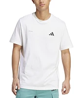 adidas Men's Basketball Photograph Logo Graphic T-Shirt