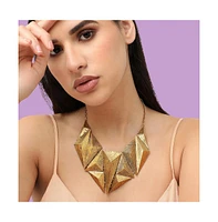 Sohi Geometric Statement Necklace