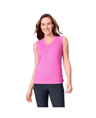 Free Country Women's Microtech Chill V-Neck Tank Top