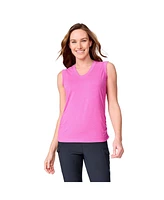 Free Country Women's Microtech Chill V-Neck Tank Top