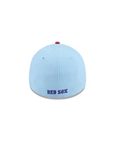 New Era Men's Light Blue/Red Boston Red Sox 2025 Fourth of July 39THIRTY Flex Hat