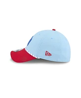 New Era Men's Light Blue/Red San Diego Padres 2025 Fourth of July 39THIRTY Flex Hat