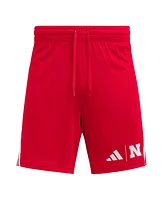 Adidas Men's Scarlet Nebraska Huskers Aeroready 7" Shorts