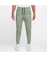 Nike Men's Green Chelsea Tech Fleece Joggers Pants