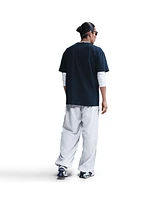 Nike Men's Navy Chelsea Premium Just Do It Relaxed Fit T-Shirt