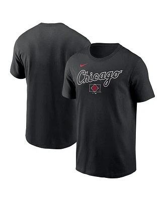 Nike Men's Black Chicago White Sox City Connect Wordmark T-Shirt
