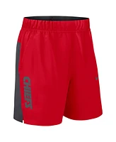 Nike Men's Red Kansas City Chiefs Woven Victory Performance Shorts