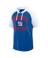 Logo Athletic Men's Royal New York Giants Prime Hoodie T-Shirt
