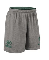 Nike Men's Green Bay Packers Sideline Reversible Performance Shorts