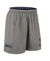 Nike Men's College Navy Seattle Seahawks Sideline Reversible Performance Shorts