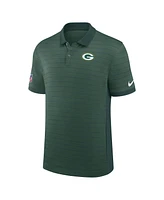 Nike Men's Green Bay Packers Sideline Victory Stripe Performance Polo Shirt