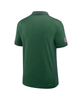 Nike Men's Green New York Jets Sideline Victory Stripe Performance Polo Shirt