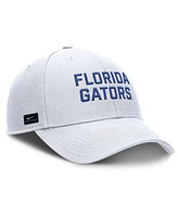 Nike Men's White Florida Gators Rise Practice Adjustable Hat