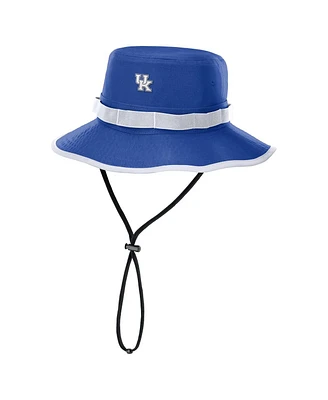 Nike Men's Royal Kentucky Wildcats 2025 Sideline Apex Boonie Performance Bucket Hat