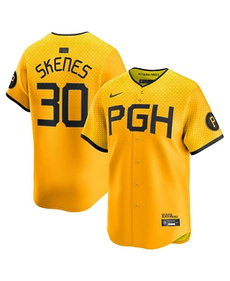 Nike Men's Paul Skenes Gold Pittsburgh Pirates City Connect Limited Player Jersey