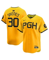 Nike Men's Paul Skenes Gold Pittsburgh Pirates City Connect Limited Player Jersey