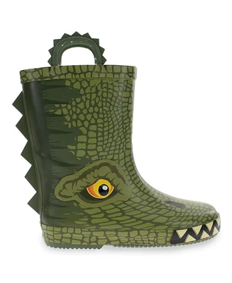 Western Chief Boys Prehistoric Rex Rain Boot