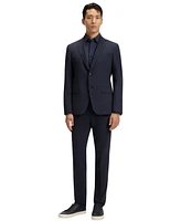 Boss by Hugo Men's Printed Performance-Stretch Slim-Fit Dress Shirt