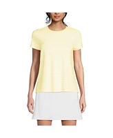 Lands' End Women's Power Performance Short Sleeve Crewneck Tee
