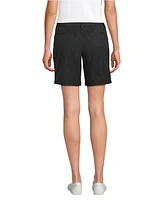 Lands' End School Uniform Women's Active Performance 9" Chino Shorts