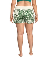 Lands' End Plus 3" Board Shorts with Panty