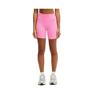 Cotton On Women's Active Ultra Soft Side Pocket Bike Short