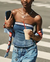 Tommy Girl Women's Denim Tube Top
