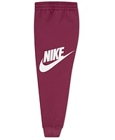 Nike Little Girls 2-Piece Club Fleece Hoodie and Pants Set
