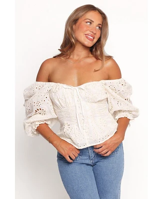 Petal and Pup Women's Mairead Eyelet Top