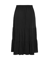 City Chic Plus Size Breezy Tier Skirt