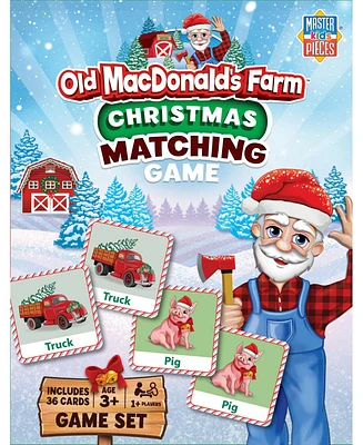 Old MacDonald's Farm Christmas Matching Game